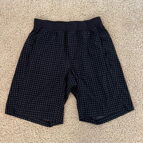 lululemon athletica Other - Lululemon Athletica Men’s License to Train Short Black Grey Blue Large